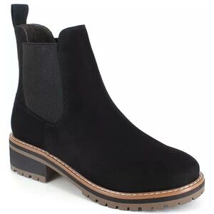 Kensie Khai Black Suede Boots